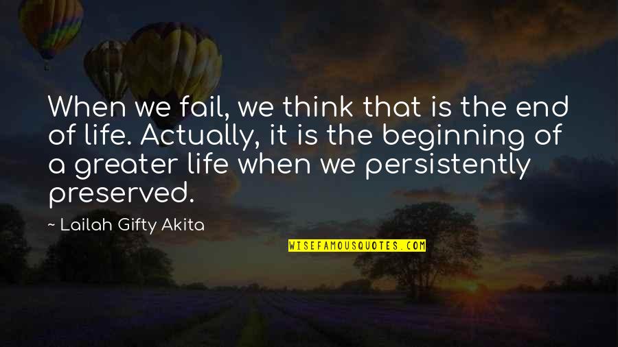 A Stormy Night Quotes By Lailah Gifty Akita: When we fail, we think that is the A Stormy Night Quotes By Lailah Gifty Akita: When we fail, we think that is the