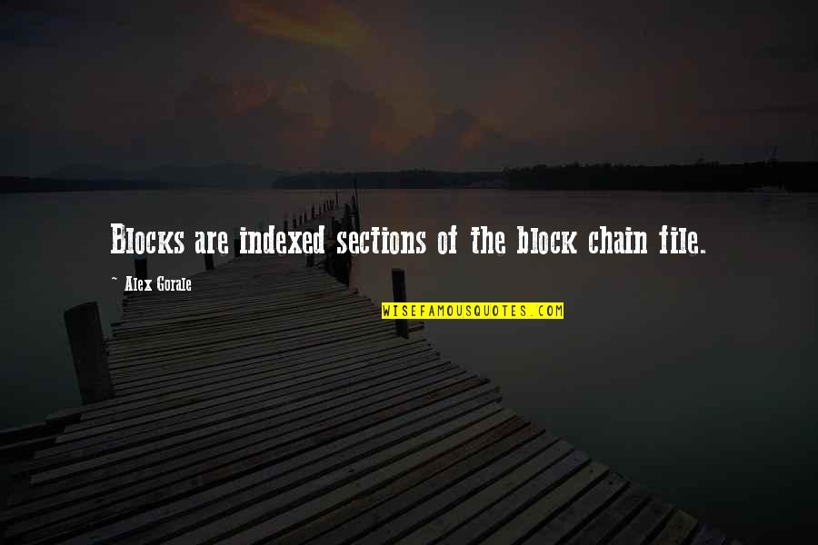 A1togel Quotes By Alex Gorale: Blocks are indexed sections of the block chain A1togel Quotes By Alex Gorale: Blocks are indexed sections of the block chain