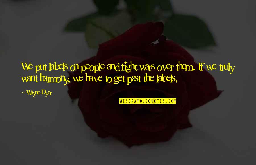 Aa Car Insurance Ireland Quote Quotes By Wayne Dyer: We put labels on people and fight wars