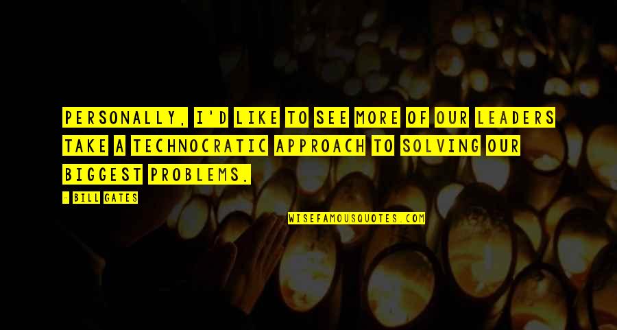Aapelin Quotes By Bill Gates: Personally, I'd like to see more of our Aapelin Quotes By Bill Gates: Personally, I'd like to see more of our