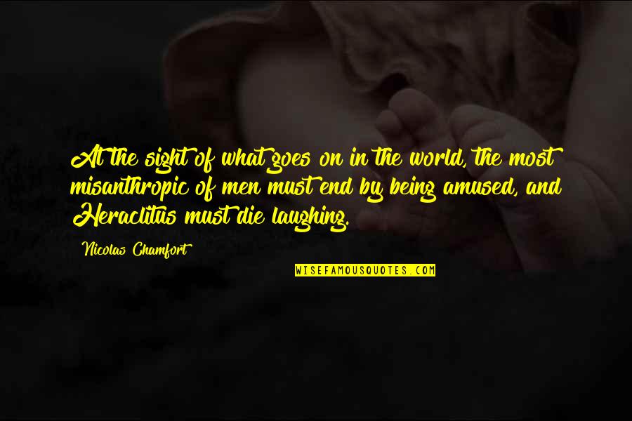 Aardewerk Terracotta Quotes By Nicolas Chamfort: At the sight of what goes on in Aardewerk Terracotta Quotes By Nicolas Chamfort: At the sight of what goes on in