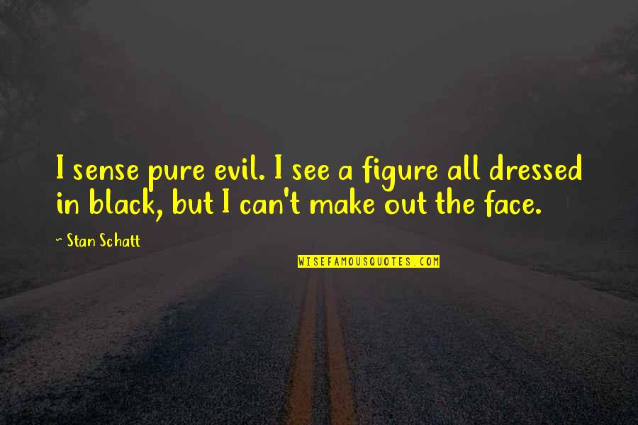 Aaron Goodwin Quotes By Stan Schatt: I sense pure evil. I see a figure