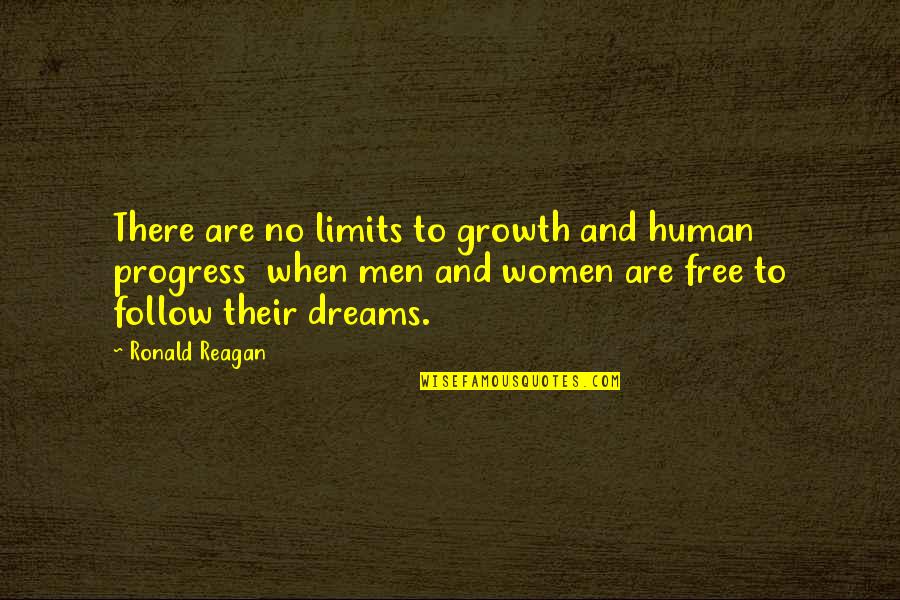 Abashidze Zip Code Quotes By Ronald Reagan: There are no limits to growth and human