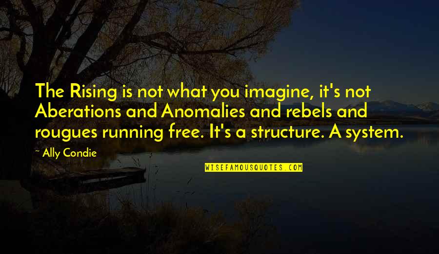 Aberations Quotes By Ally Condie: The Rising is not what you imagine, it's