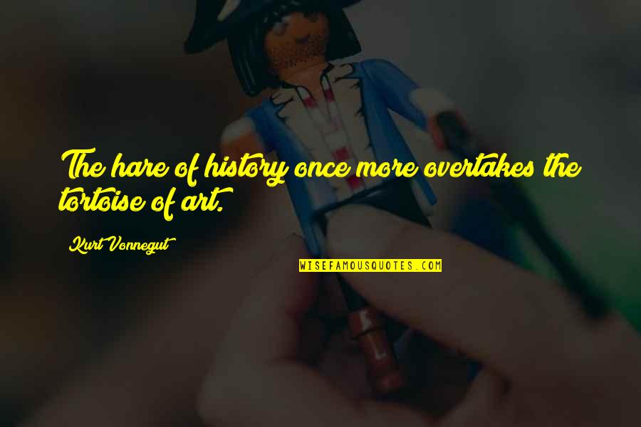 Abood Al Quotes By Kurt Vonnegut: The hare of history once more overtakes the Abood Al Quotes By Kurt Vonnegut: The hare of history once more overtakes the