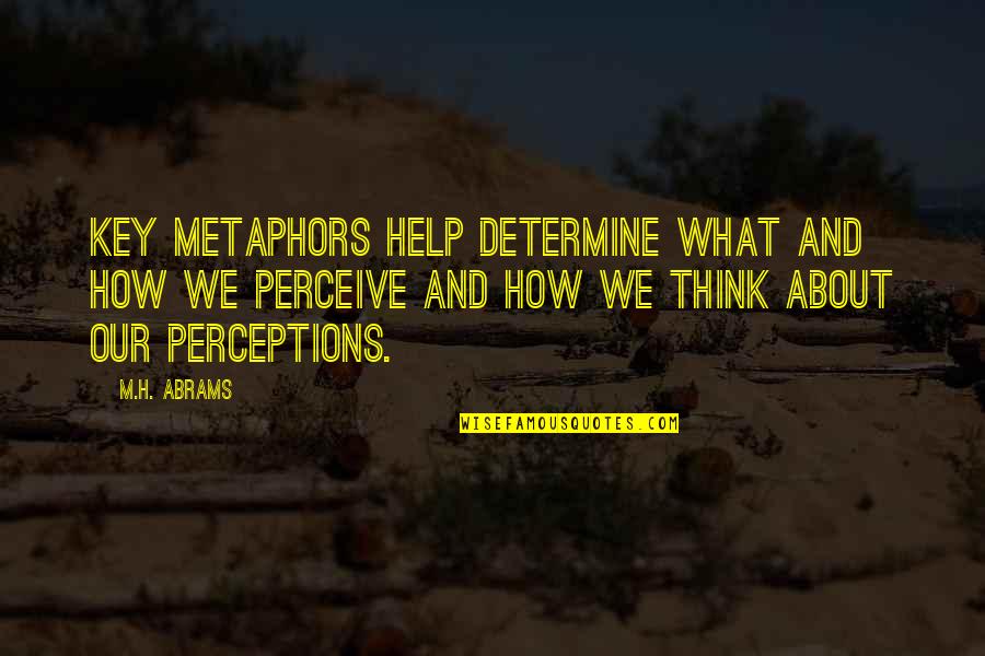 About Namaz Quotes By M.H. Abrams: Key metaphors help determine what and how we About Namaz Quotes By M.H. Abrams: Key metaphors help determine what and how we