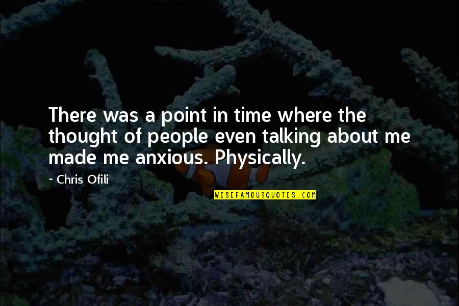 About The Time Quotes By Chris Ofili: There was a point in time where the