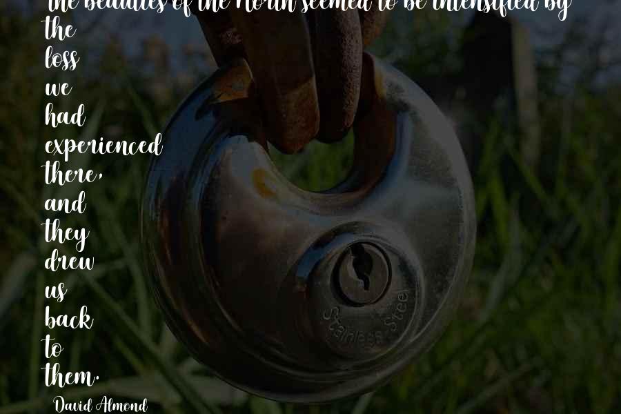 Abraham Lincoln From Others Quotes By David Almond: The beauties of the North seemed to be Abraham Lincoln From Others Quotes By David Almond: The beauties of the North seemed to be