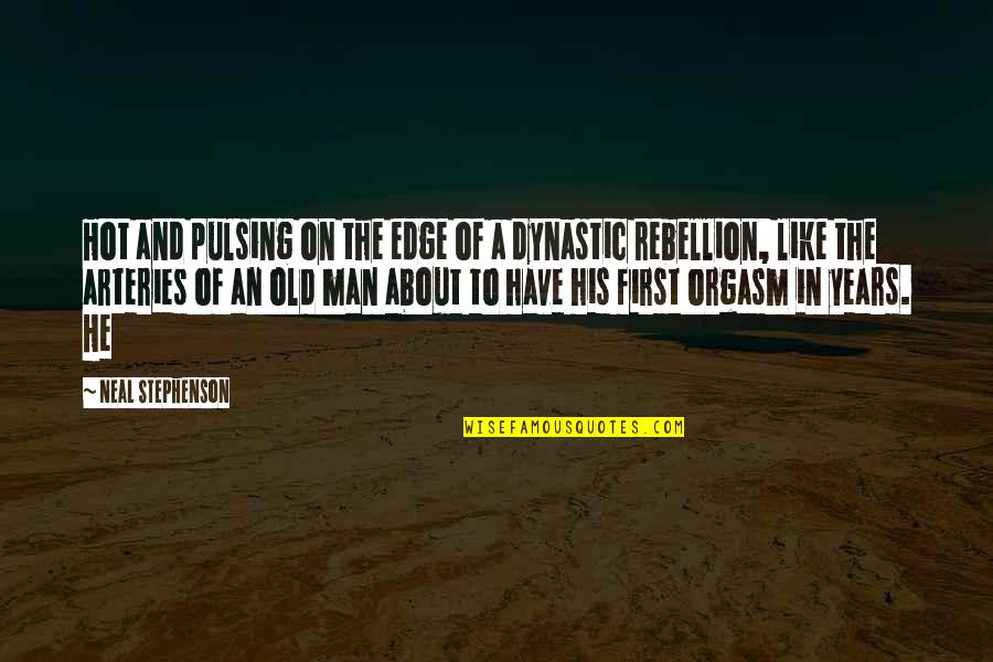 Absatz Latex Quotes By Neal Stephenson: Hot and pulsing on the edge of a