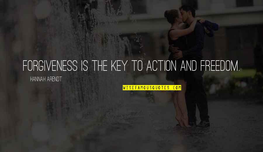 Absorvendo O Quotes By Hannah Arendt: Forgiveness is the key to action and freedom. Absorvendo O Quotes By Hannah Arendt: Forgiveness is the key to action and freedom.