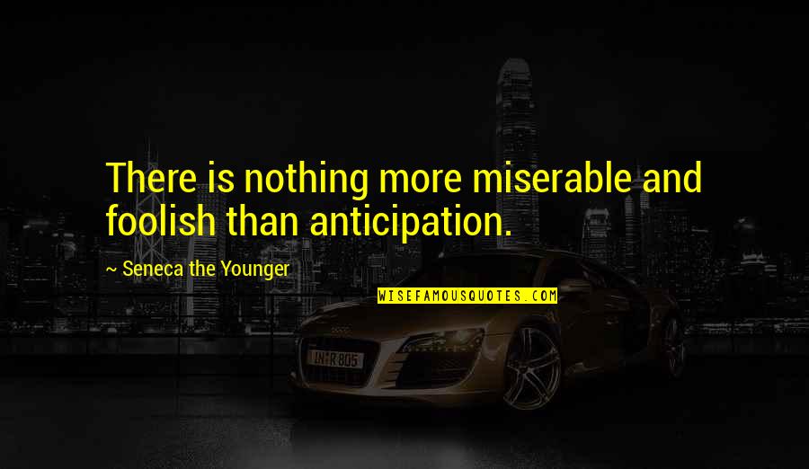 Abstainer's Quotes By Seneca The Younger: There is nothing more miserable and foolish than