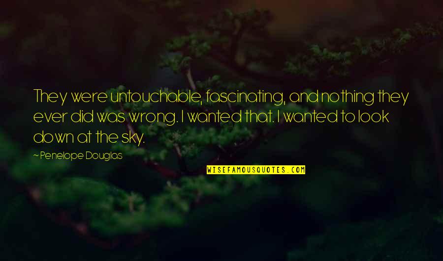 Abstractly Quotes By Penelope Douglas: They were untouchable, fascinating, and nothing they ever Abstractly Quotes By Penelope Douglas: They were untouchable, fascinating, and nothing they ever