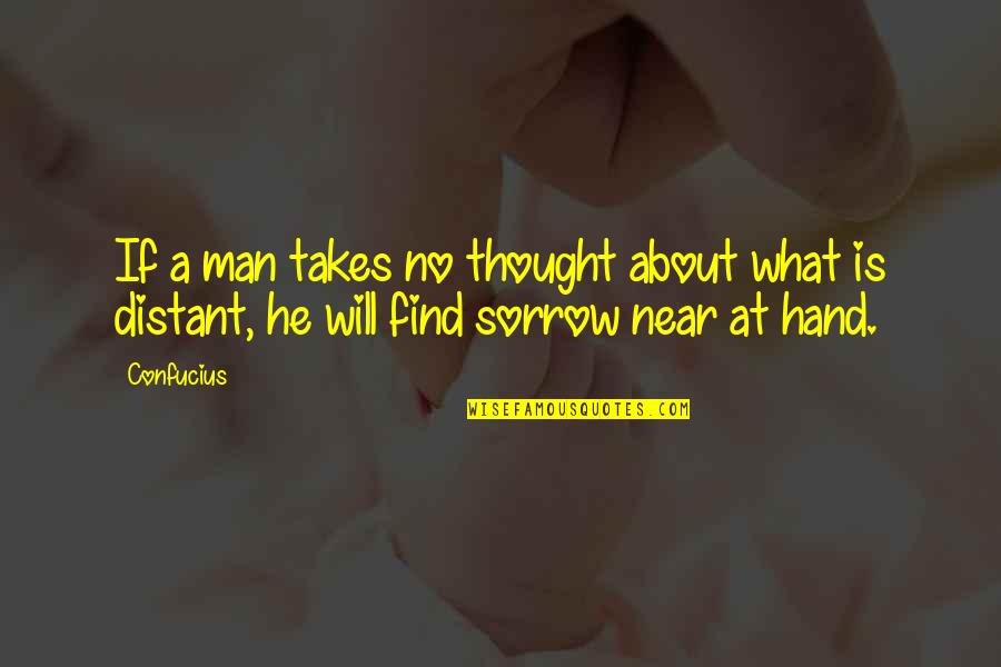 Absurde Quotes By Confucius: If a man takes no thought about what