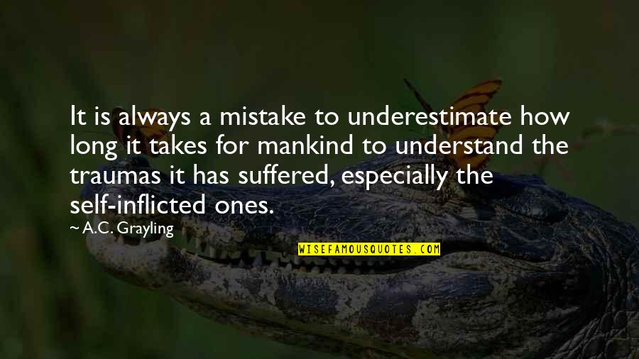 Abusers Quotes By A.C. Grayling: It is always a mistake to underestimate how