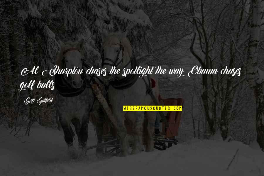 Achenars Serenia Quotes By Greg Gutfeld: Al Sharpton chases the spotlight the way Obama
