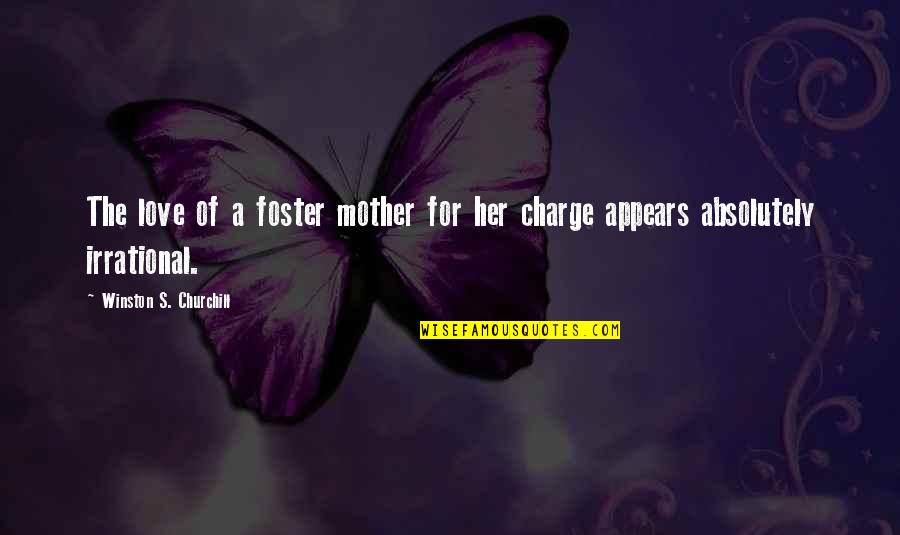 Achieving Life Goals Quotes By Winston S. Churchill: The love of a foster mother for her