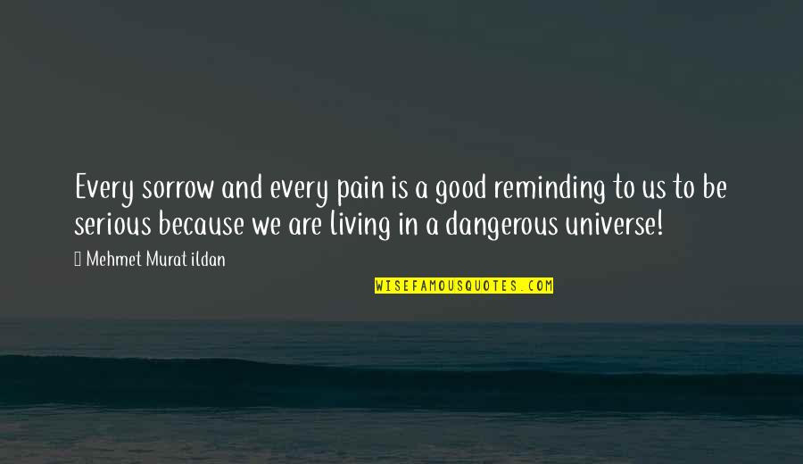 Achyut Godbole Quotes By Mehmet Murat Ildan: Every sorrow and every pain is a good