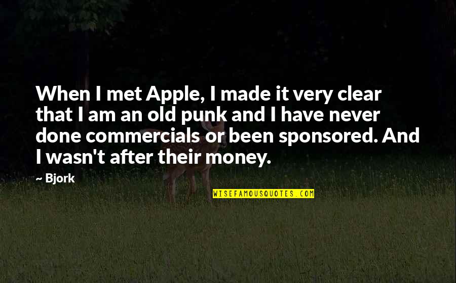 Acomodo Quotes By Bjork: When I met Apple, I made it very