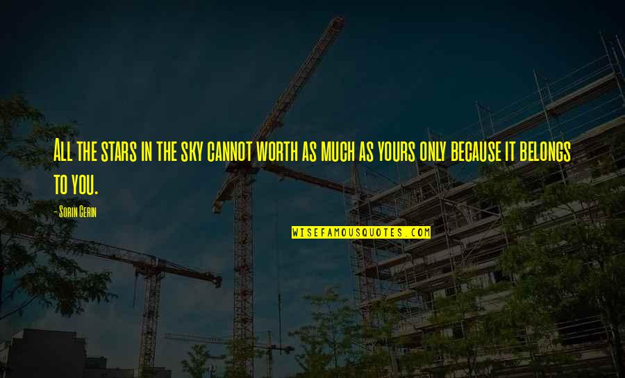 Activar Inc Quotes By Sorin Cerin: All the stars in the sky cannot worth