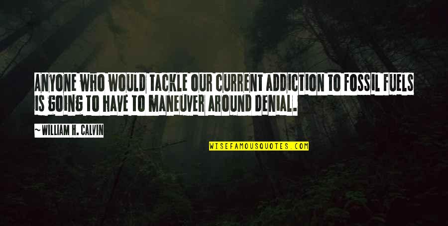 Addiction Denial Quotes By William H. Calvin: Anyone who would tackle our current addiction to