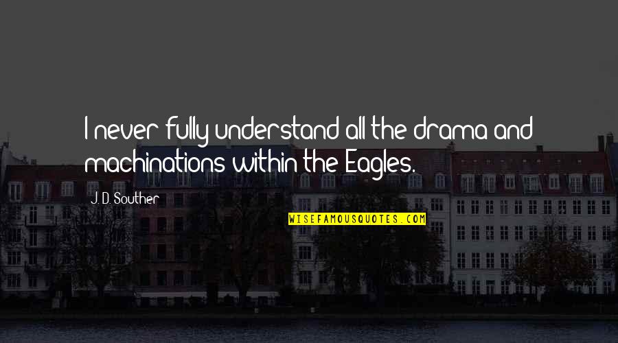 Adedotun Bright Quotes By J. D. Souther: I never fully understand all the drama and