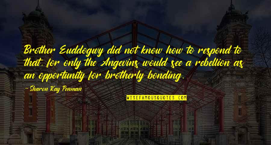 Adeptus Ministorum Quotes By Sharon Kay Penman: Brother Euddogwy did not know how to respond