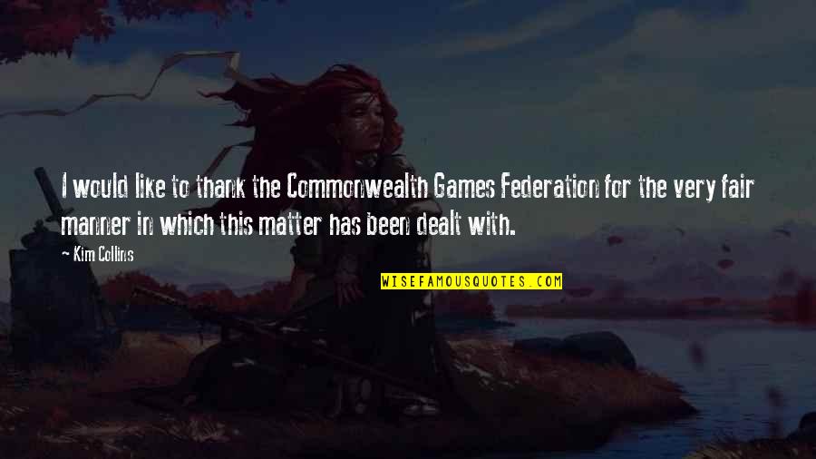 Adjusted Trial Balance Quotes By Kim Collins: I would like to thank the Commonwealth Games Adjusted Trial Balance Quotes By Kim Collins: I would like to thank the Commonwealth Games