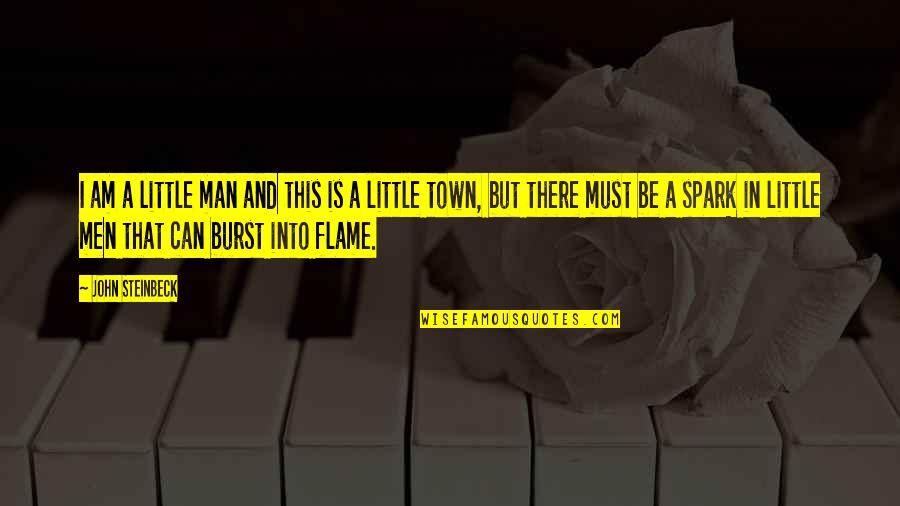 Adonia Lugo Quotes By John Steinbeck: I am a little man and this is