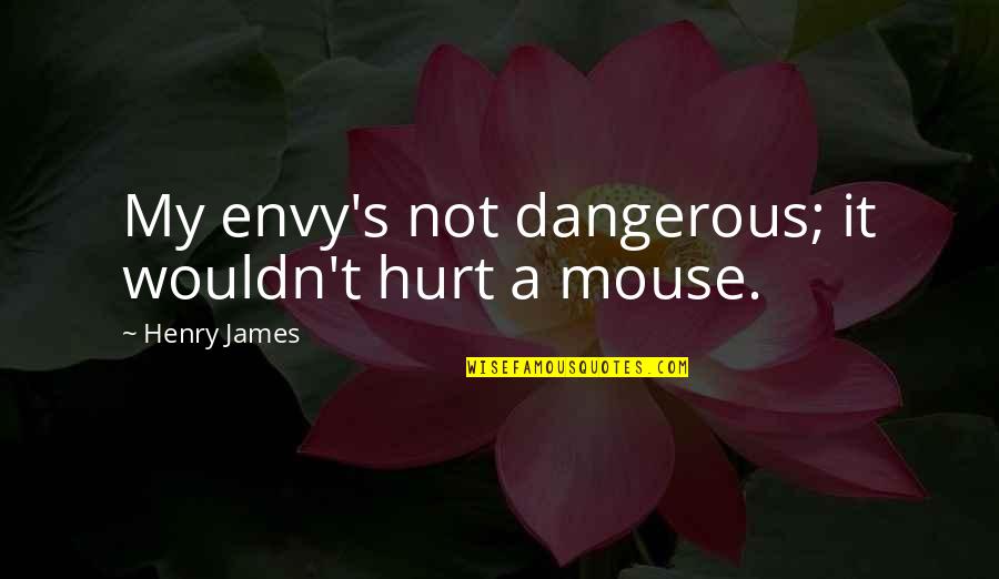 Adulthood Sam Quotes By Henry James: My envy's not dangerous; it wouldn't hurt a