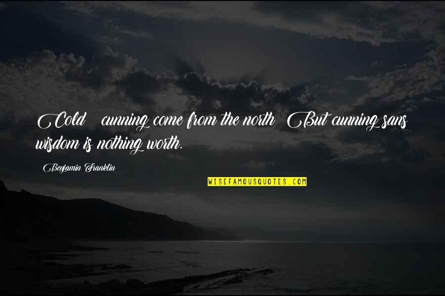 Aerialists Swing Quotes By Benjamin Franklin: Cold & cunning come from the north: But Aerialists Swing Quotes By Benjamin Franklin: Cold & cunning come from the north: But