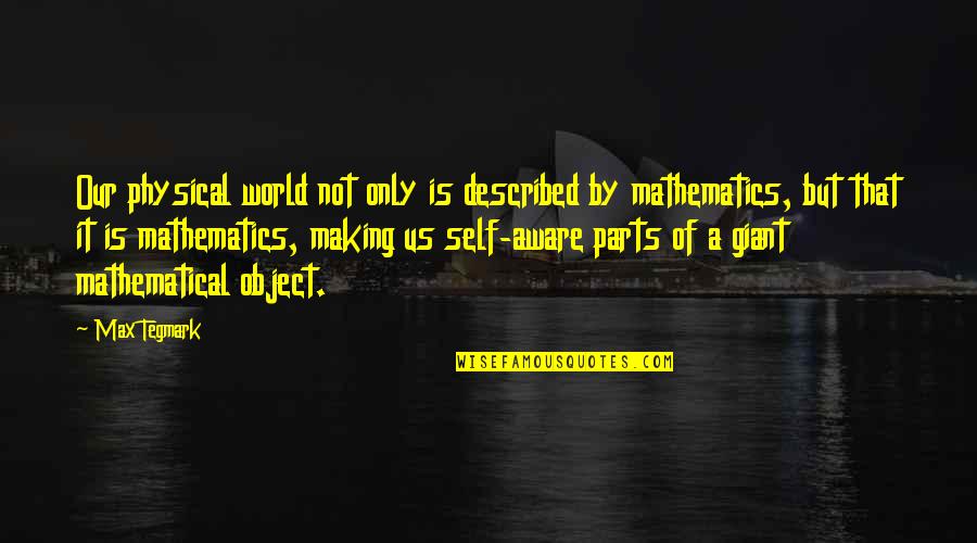 Aeryon Quotes By Max Tegmark: Our physical world not only is described by