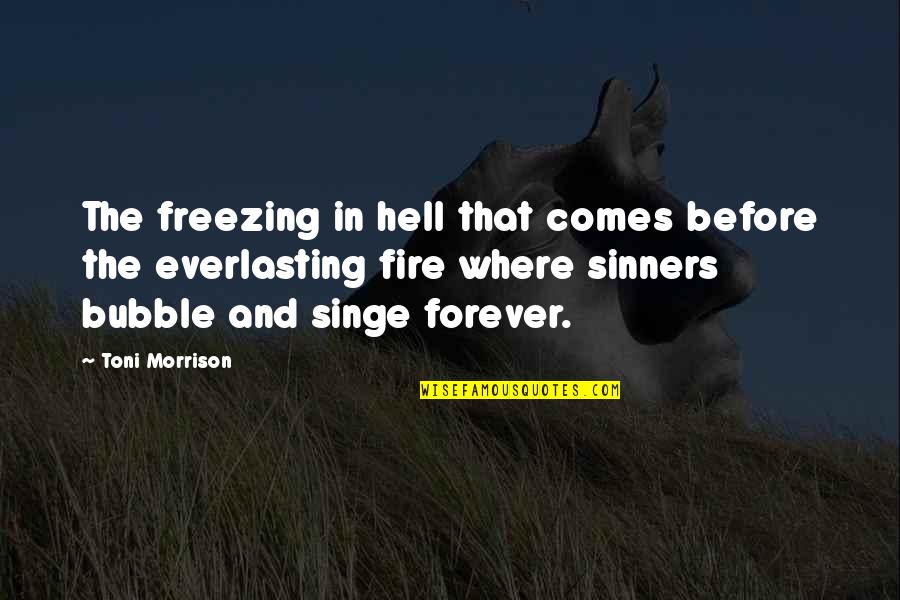 Affordable Homeowners Insurance Quotes By Toni Morrison: The freezing in hell that comes before the