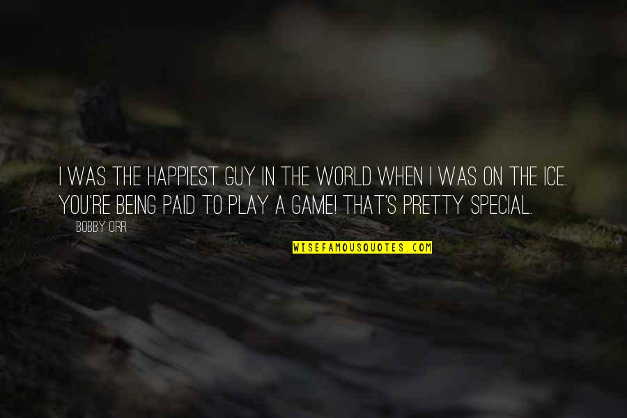 Afi Top 10 Quotes By Bobby Orr: I was the happiest guy in the world Afi Top 10 Quotes By Bobby Orr: I was the happiest guy in the world