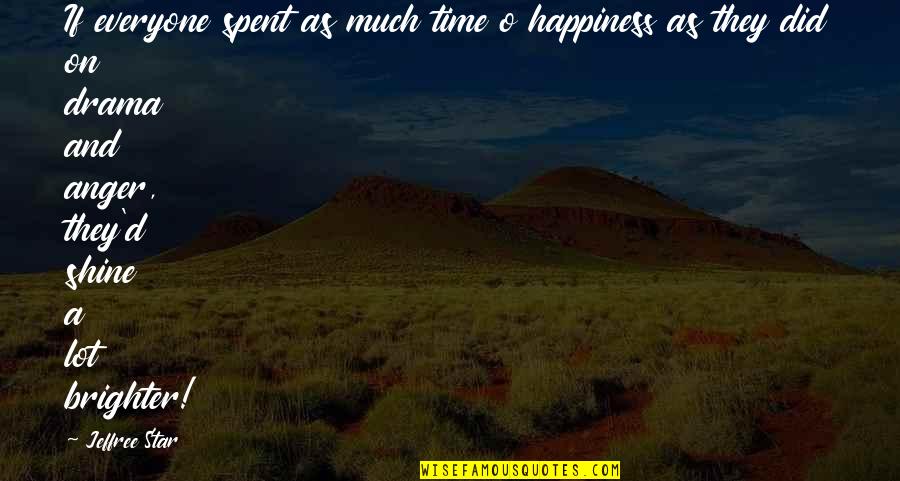 Afnan Quotes By Jeffree Star: If everyone spent as much time o happiness Afnan Quotes By Jeffree Star: If everyone spent as much time o happiness