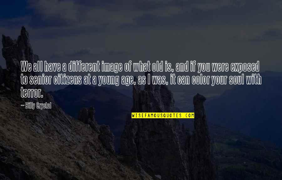 Afraid To Lose Me Quotes By Billy Crystal: We all have a different image of what