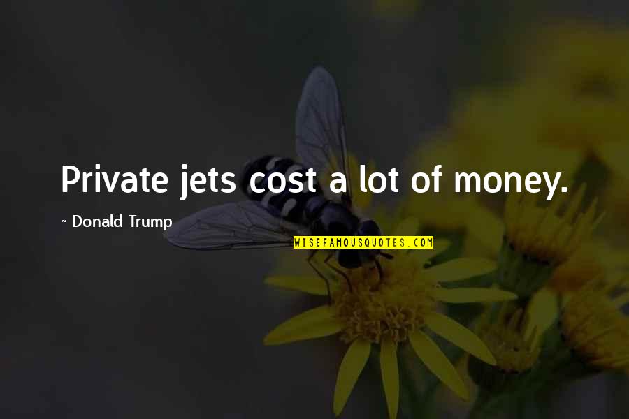Africa Development Quotes By Donald Trump: Private jets cost a lot of money. Africa Development Quotes By Donald Trump: Private jets cost a lot of money.