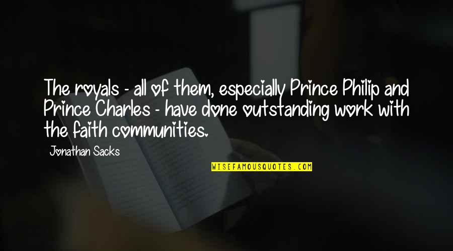 Afrikaanse Beste Vriende Quotes By Jonathan Sacks: The royals - all of them, especially Prince