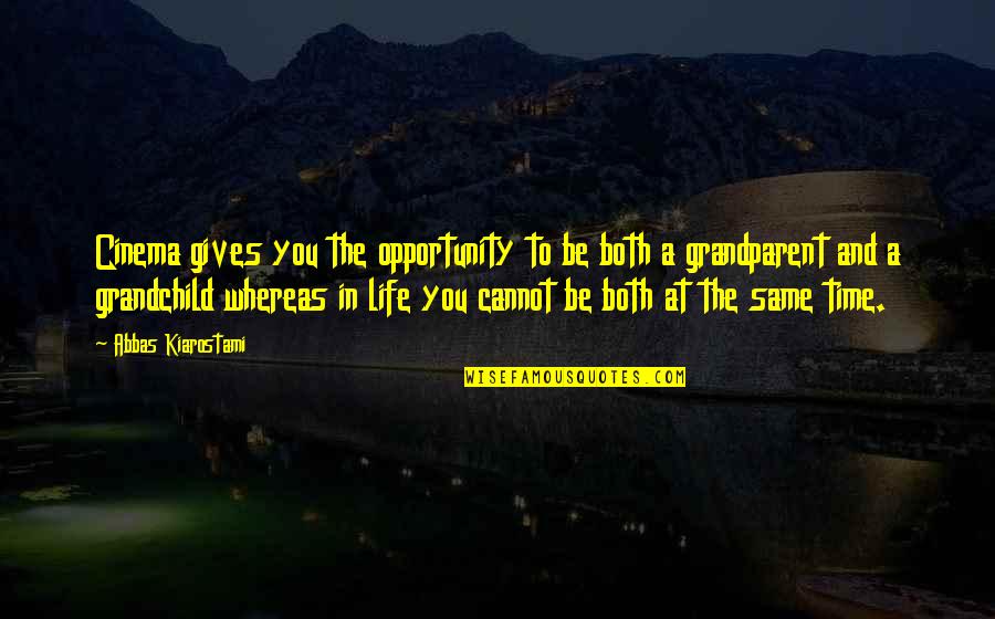 After Injury Quotes By Abbas Kiarostami: Cinema gives you the opportunity to be both After Injury Quotes By Abbas Kiarostami: Cinema gives you the opportunity to be both