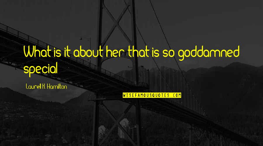After Marriage Funny Quotes By Laurell K. Hamilton: What is it about her that is so After Marriage Funny Quotes By Laurell K. Hamilton: What is it about her that is so
