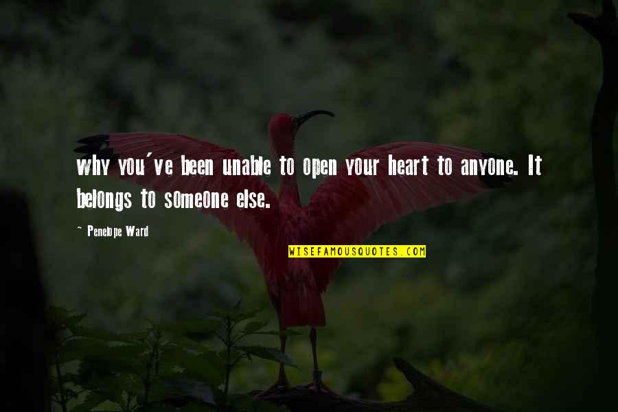 Aftertime Sophie Quotes By Penelope Ward: why you've been unable to open your heart