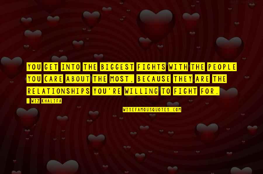 Agassiz Seed Quotes By Wiz Khalifa: You get into the biggest fights with the Agassiz Seed Quotes By Wiz Khalifa: You get into the biggest fights with the