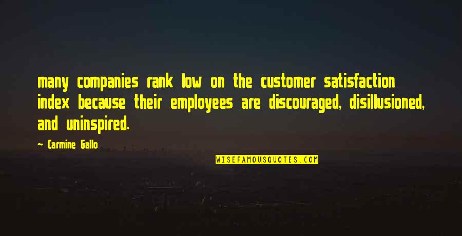 Age Of Empires 2 Villager Quotes By Carmine Gallo: many companies rank low on the customer satisfaction