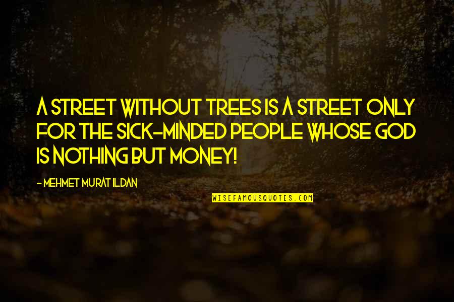 Age0segregated Quotes By Mehmet Murat Ildan: A street without trees is a street only