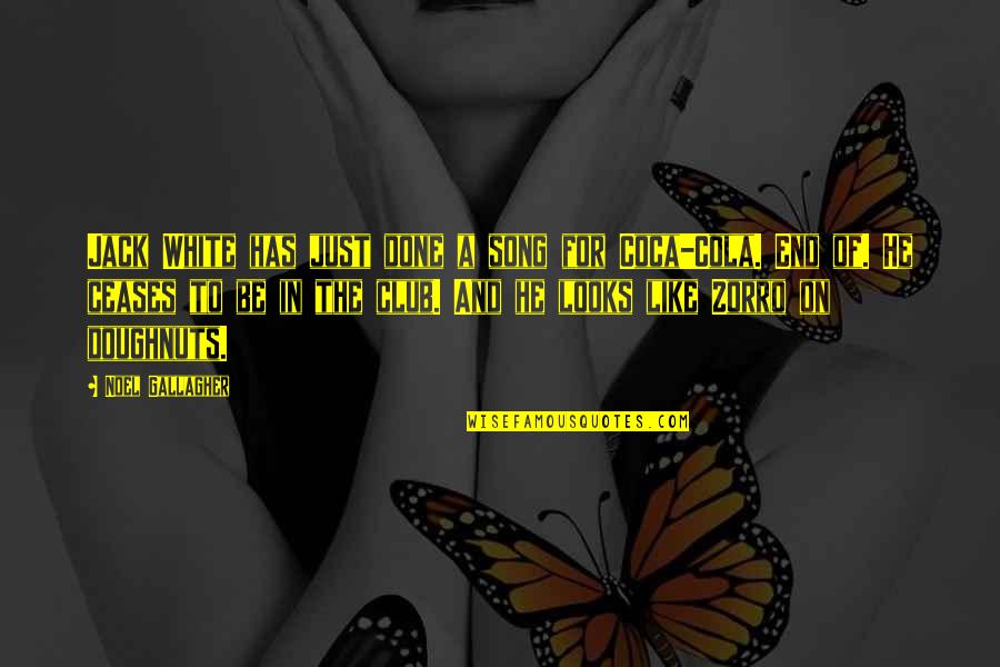Aggression Athletics Quotes By Noel Gallagher: Jack White has just done a song for Aggression Athletics Quotes By Noel Gallagher: Jack White has just done a song for
