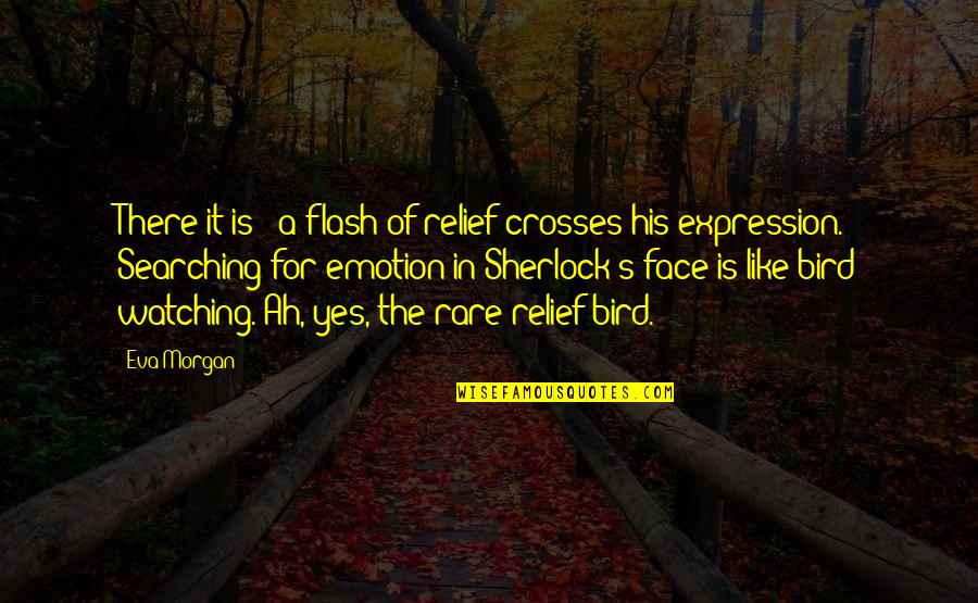 Ahdaf Messi Quotes By Eva Morgan: There it is - a flash of relief