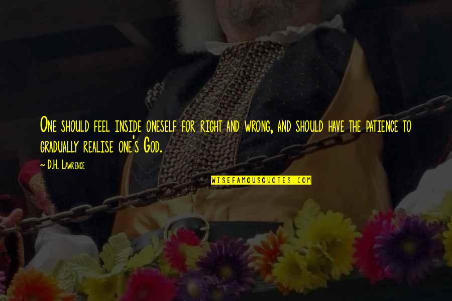 Aic Mrs Birling Key Quotes By D.H. Lawrence: One should feel inside oneself for right and Aic Mrs Birling Key Quotes By D.H. Lawrence: One should feel inside oneself for right and