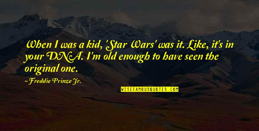 Airless Sprayer Quotes By Freddie Prinze Jr.: When I was a kid, 'Star Wars' was Airless Sprayer Quotes By Freddie Prinze Jr.: When I was a kid, 'Star Wars' was