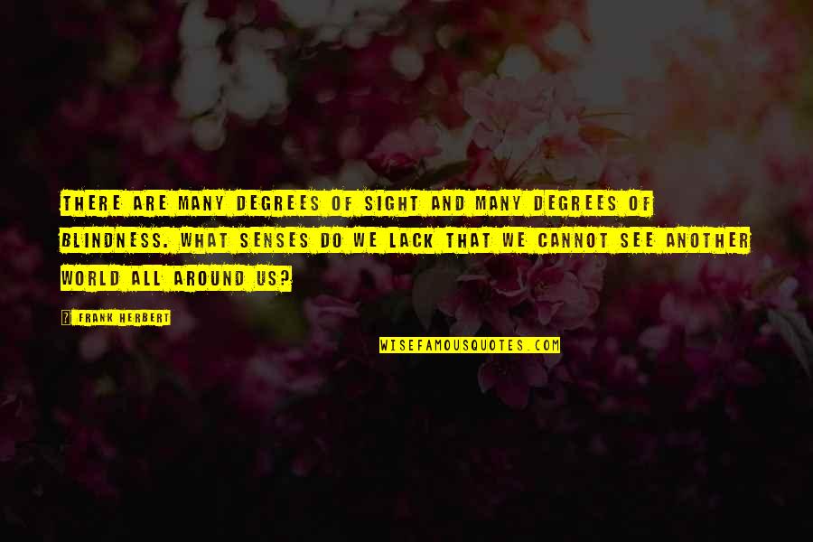 Airthereal Ma10k Pro Quotes By Frank Herbert: There are many degrees of sight and many Airthereal Ma10k Pro Quotes By Frank Herbert: There are many degrees of sight and many