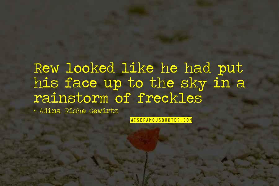 Akeelah Spelling Bee Movie Quotes By Adina Rishe Gewirtz: Rew looked like he had put his face Akeelah Spelling Bee Movie Quotes By Adina Rishe Gewirtz: Rew looked like he had put his face