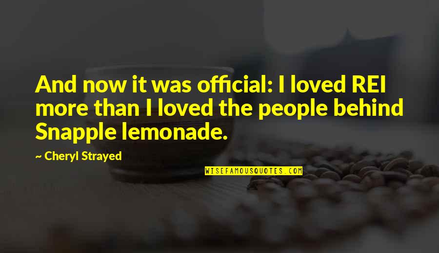 Al Bundy Most Famous Quotes By Cheryl Strayed: And now it was official: I loved REI Al Bundy Most Famous Quotes By Cheryl Strayed: And now it was official: I loved REI